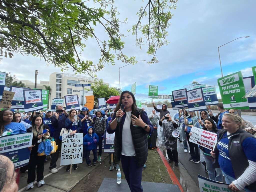 AFSCME members at Kaiser Permanente strike for better patient care